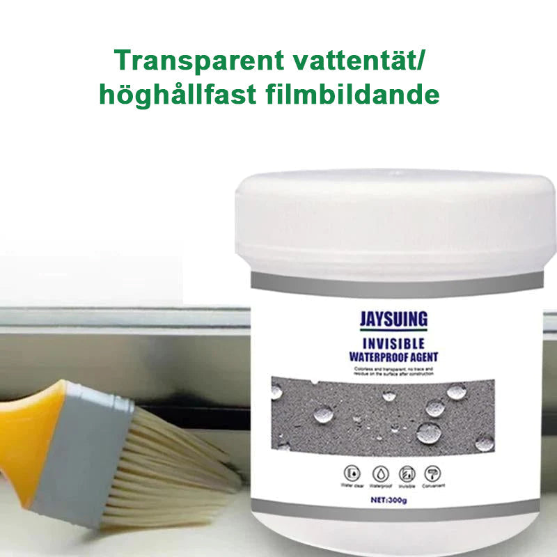 Transparent Vandtæt Gummipasta til Permanente Reparationer