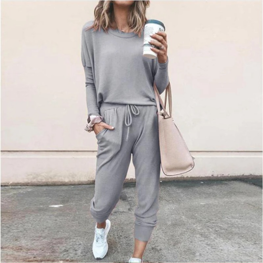 Nylie™ | Afslappet Jogger Lounge Sæt