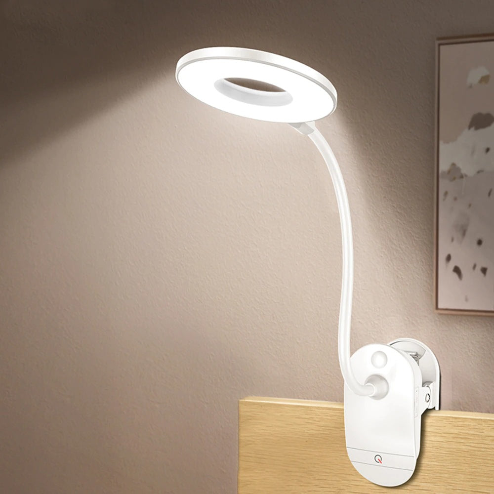 Trådløs Klipslampe med Touch Switch og Justerbare Lysindstillinger