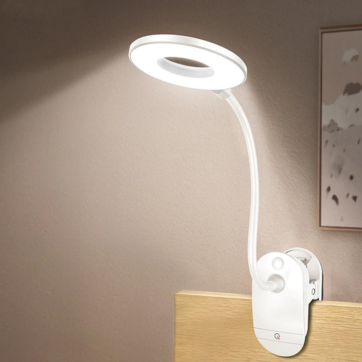 Trådløs Klipslampe med Touch Switch og Justerbare Lysindstillinger