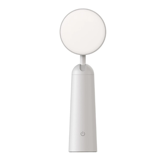 Genopladelig Svampelampe i Aluminium med Varm LED Belysning