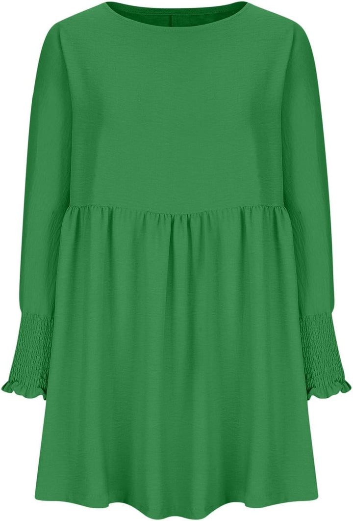 Evelyn™ | Rynket Sommerkjole