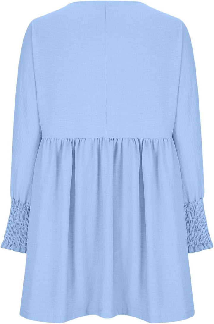 Evelyn™ | Rynket Sommerkjole