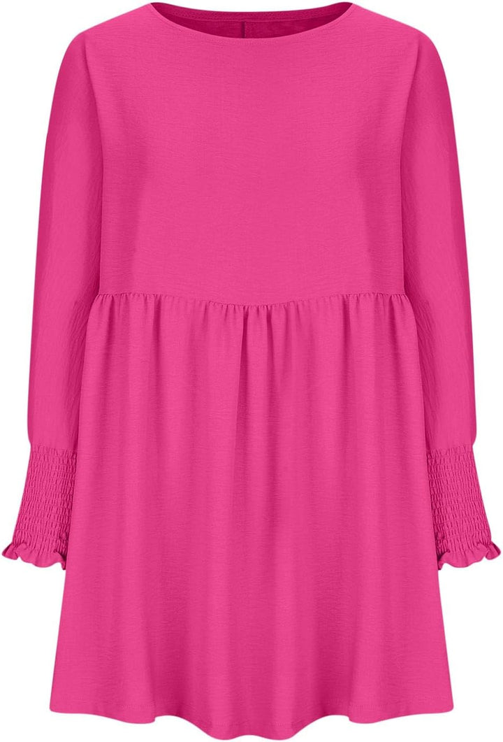 Evelyn™ | Rynket Sommerkjole