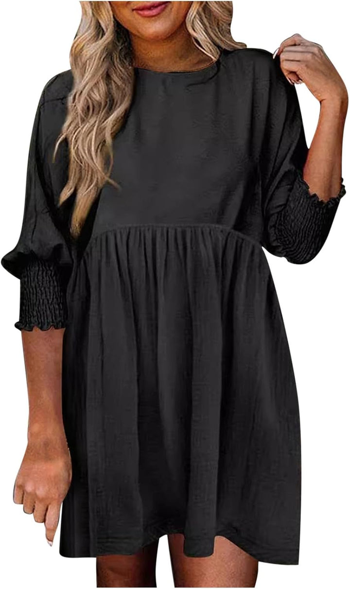 Evelyn™ | Rynket Sommerkjole