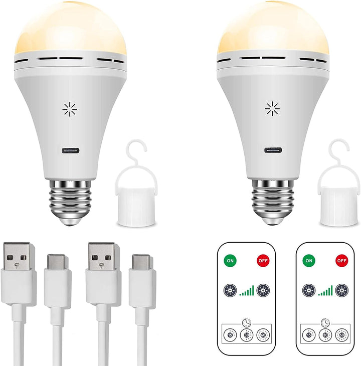 Genopladelig Trådløs LED Bordlampe med Dæmpbar Lysstyrke
