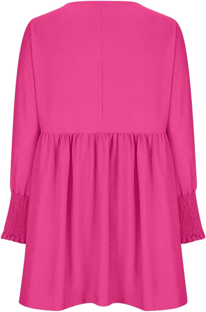 Evelyn™ | Rynket Sommerkjole