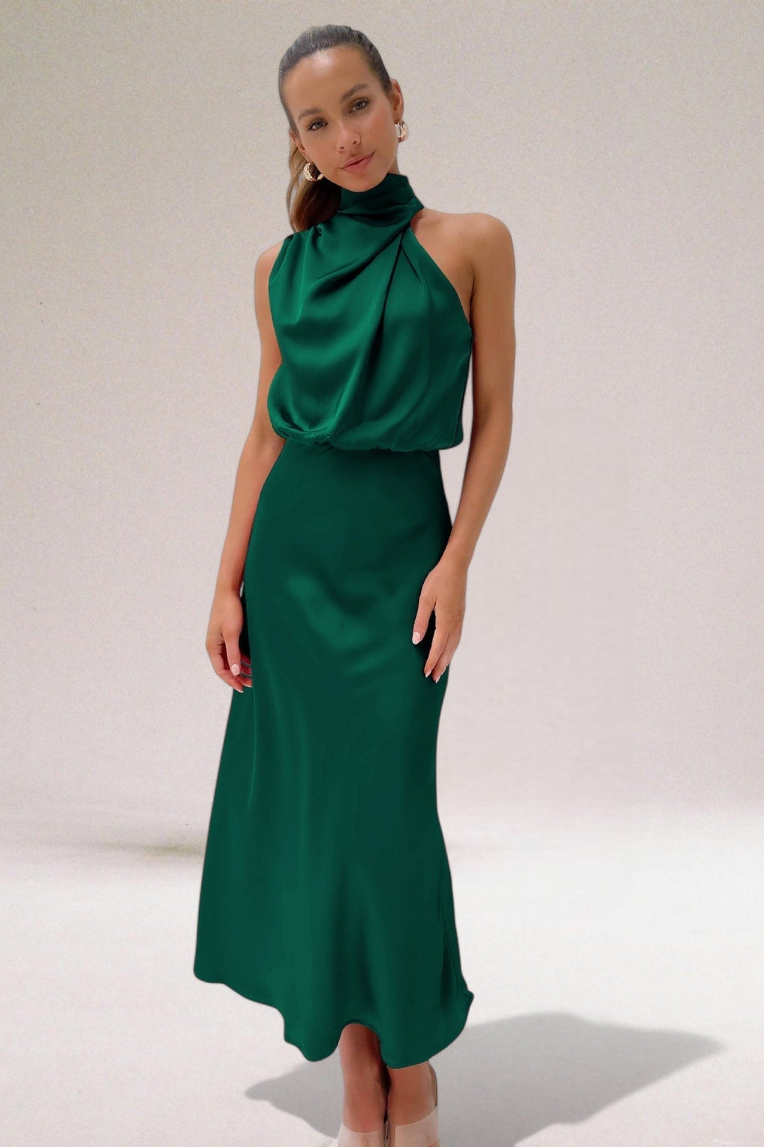 Giselle™ | Elegant Halterneck Kjole