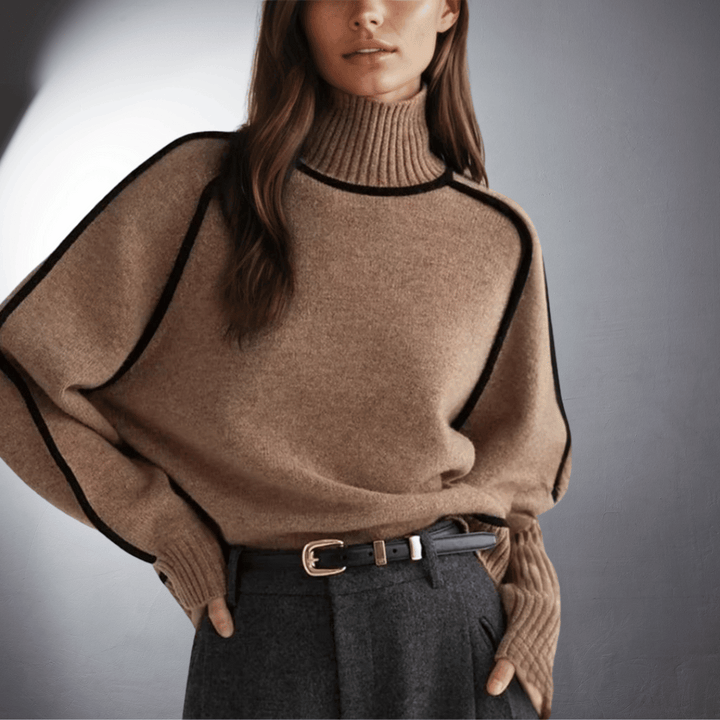 Celestia™ | Bio Turtleneck Sweater med Premium Komfort