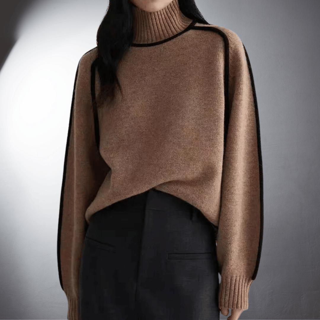 Celestia™ | Bio Turtleneck Sweater med Premium Komfort