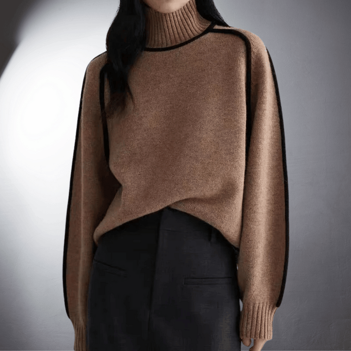 Celestia™ | Bio Turtleneck Sweater med Premium Komfort