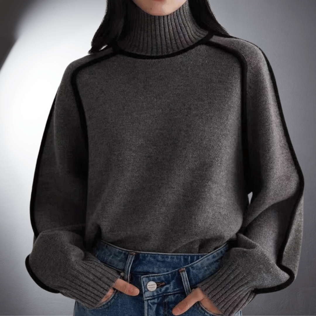 Celestia™ | Bio Turtleneck Sweater med Premium Komfort