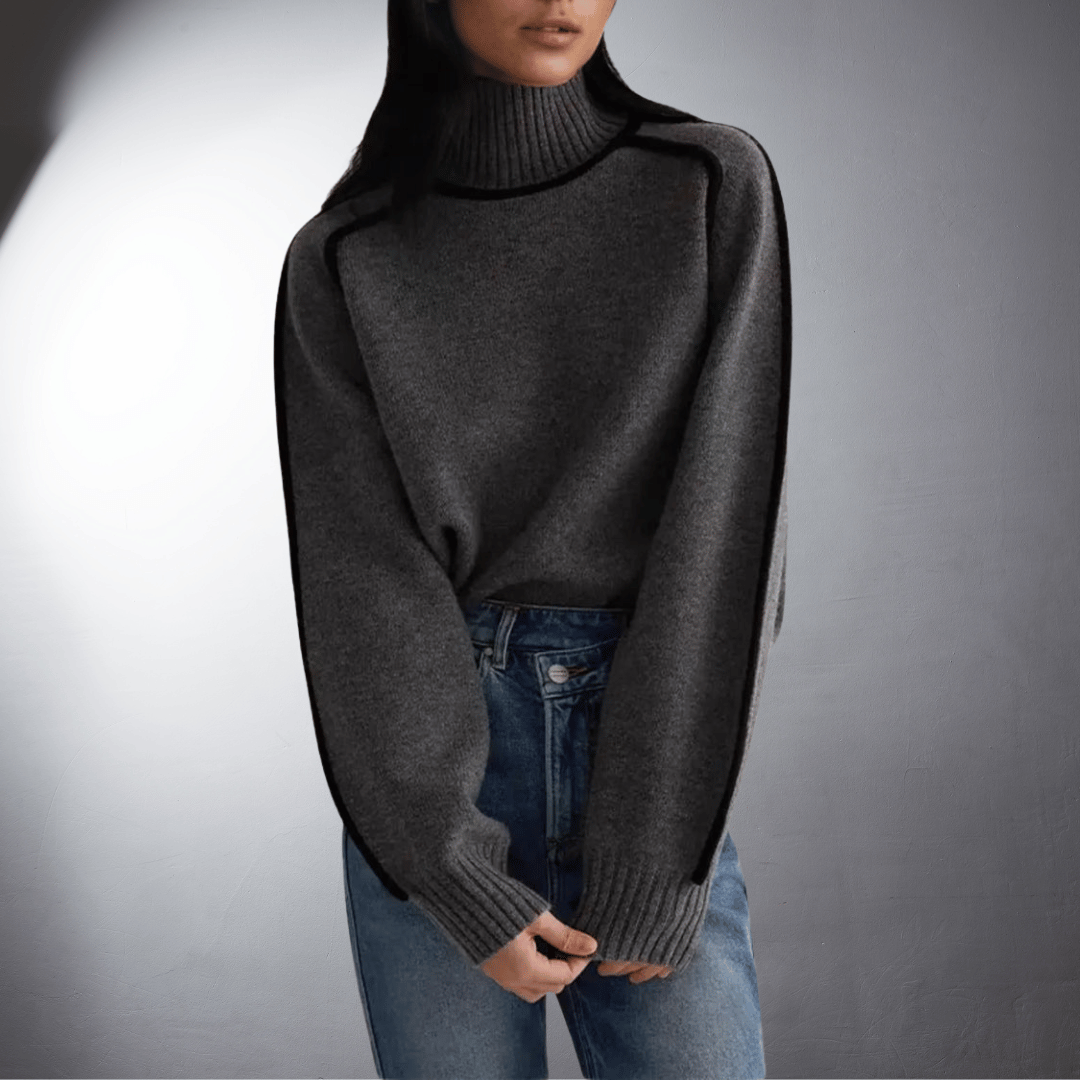 Celestia™ | Bio Turtleneck Sweater med Premium Komfort