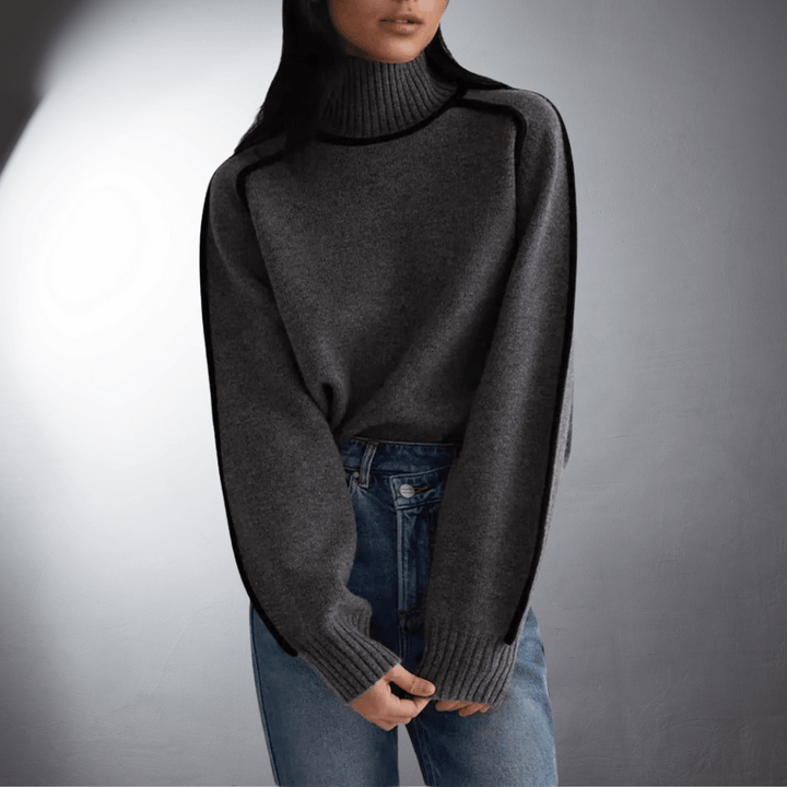 Celestia™ | Bio Turtleneck Sweater med Premium Komfort