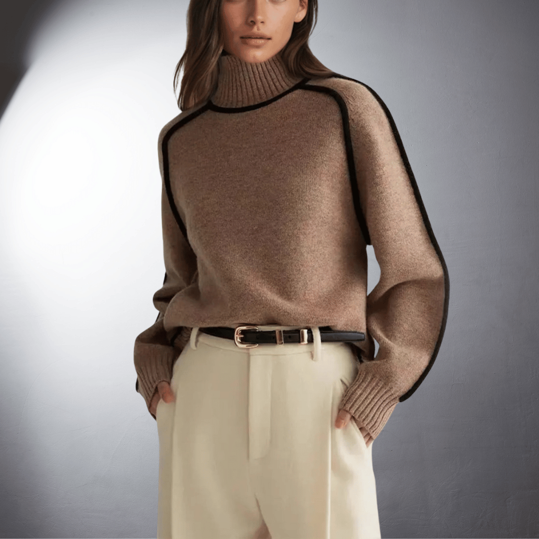 Celestia™ | Bio Turtleneck Sweater med Premium Komfort