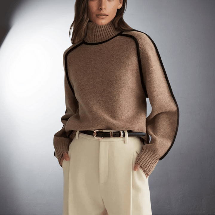 Celestia™ | Bio Turtleneck Sweater med Premium Komfort