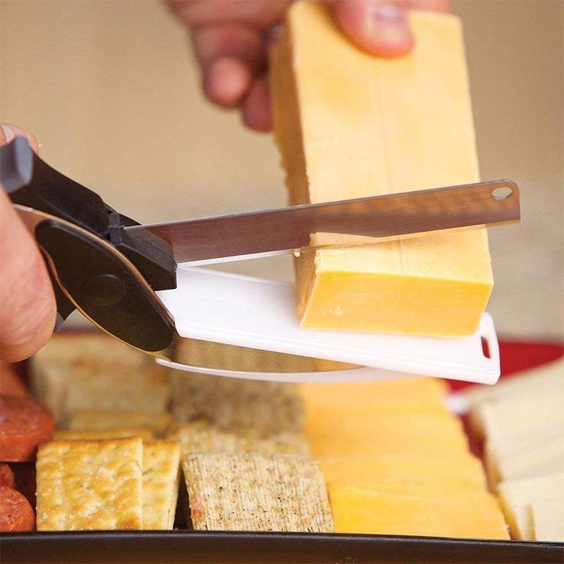 Alsidig Køkkensaks i Rustfrit Stål med Komfortable Håndtag