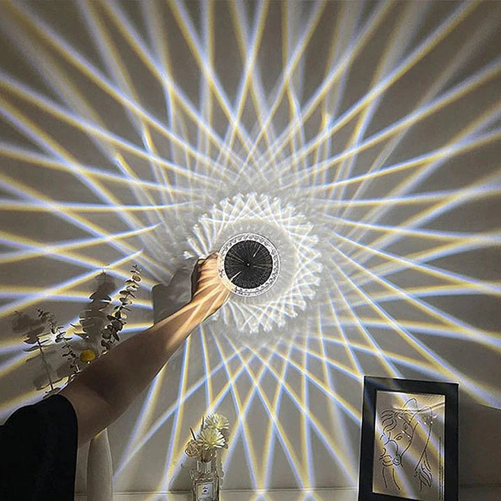 Berøringskontrol Krystal Bordlampe med RGB Lys