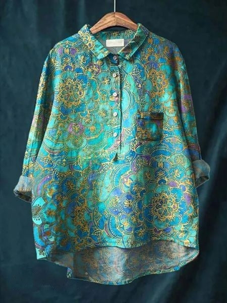 Monette™ | Blomstret Bluse