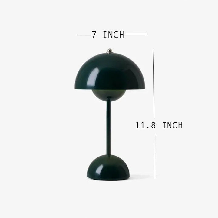 Trådløs Svampebordlampe med Miljøvenlig LED