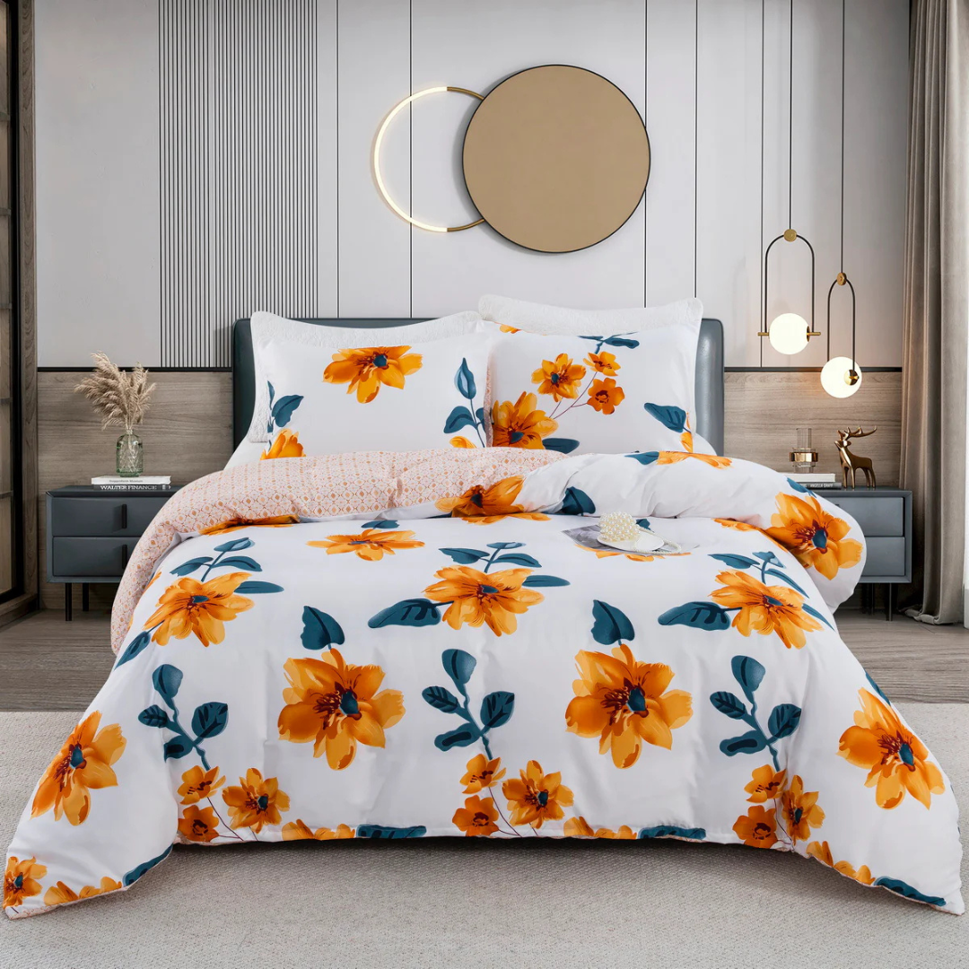 Luksuriøst Abstrakt Duvet Cover Sæt i Polyester