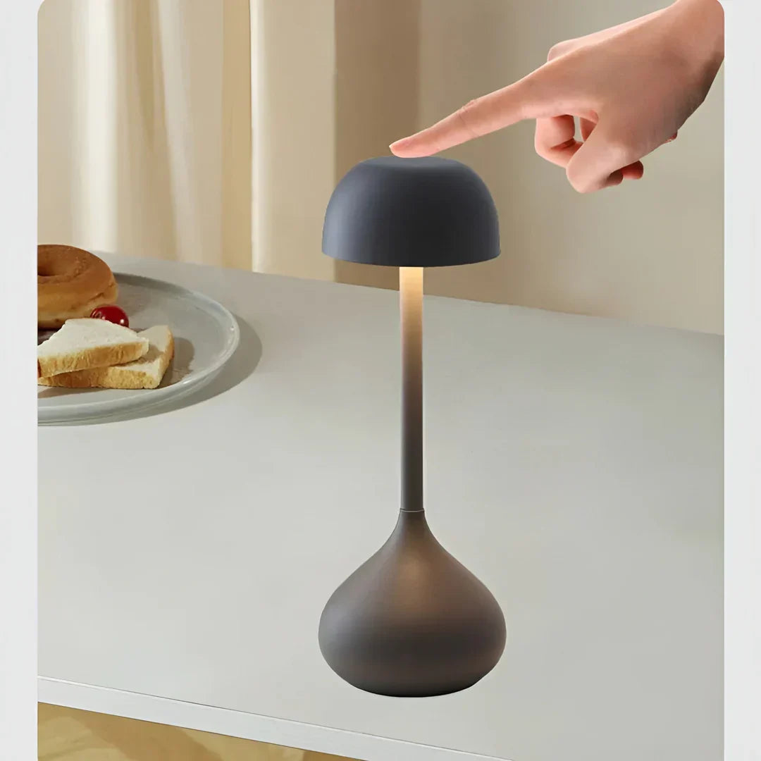Trådløs Dæmpbar Svampe Bordlampe i Moderne Design