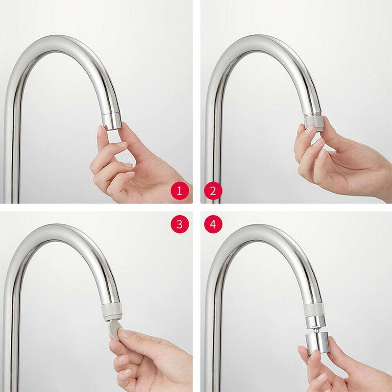 Drejbar Vandhane Aerator med Dual-Funktion