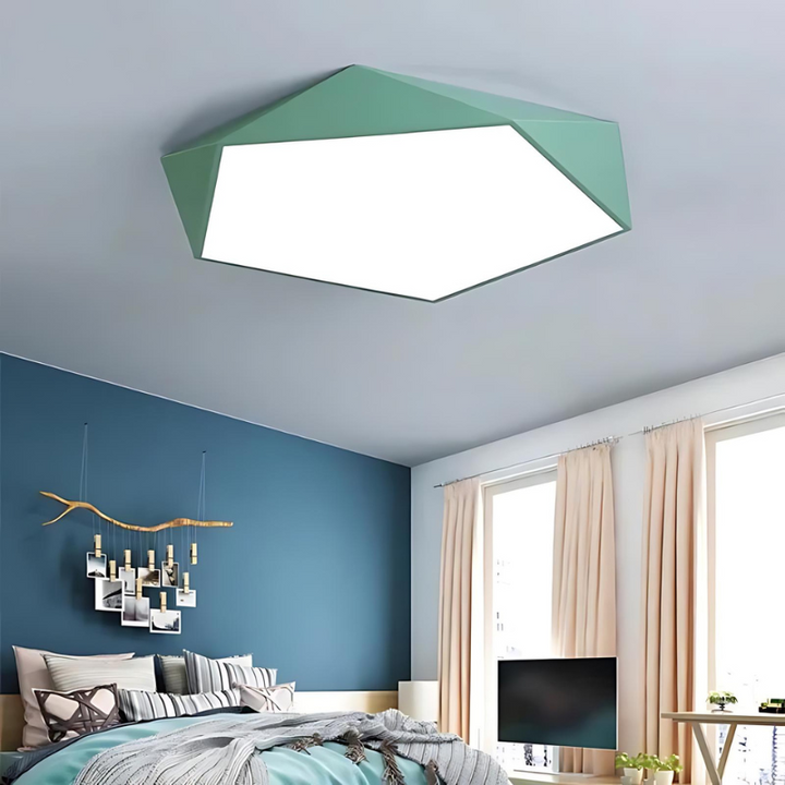 Justerbar Dæmpbar LED Loftlampe med Fjernbetjening