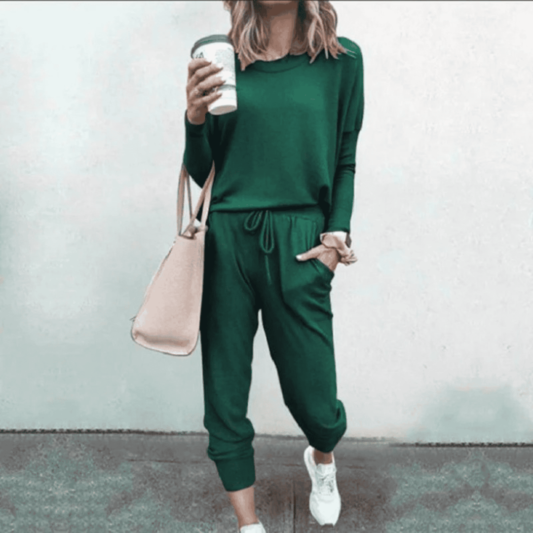 Nylie™ | Afslappet Jogger Lounge Sæt