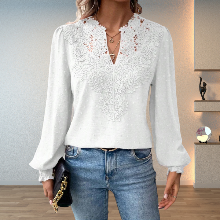 Colette™ | Letvægts, Elegant Bluse