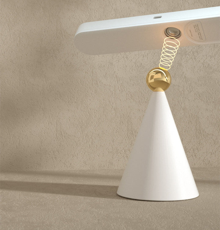3D Foldbar Bordlampe med Magnetisk Design og Justerbart Lys