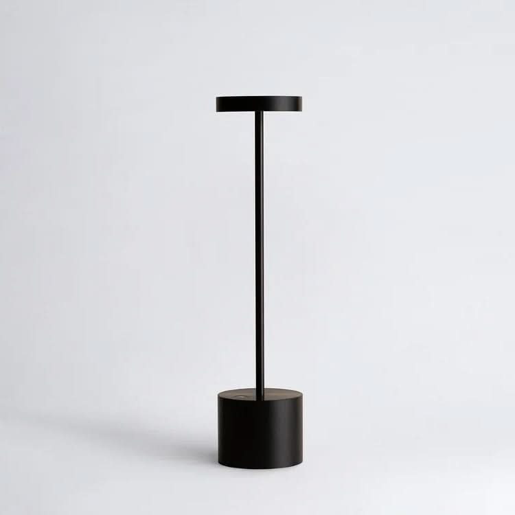 Genopladelig LED Bordlampe med Touch Dæmpning i Aluminium