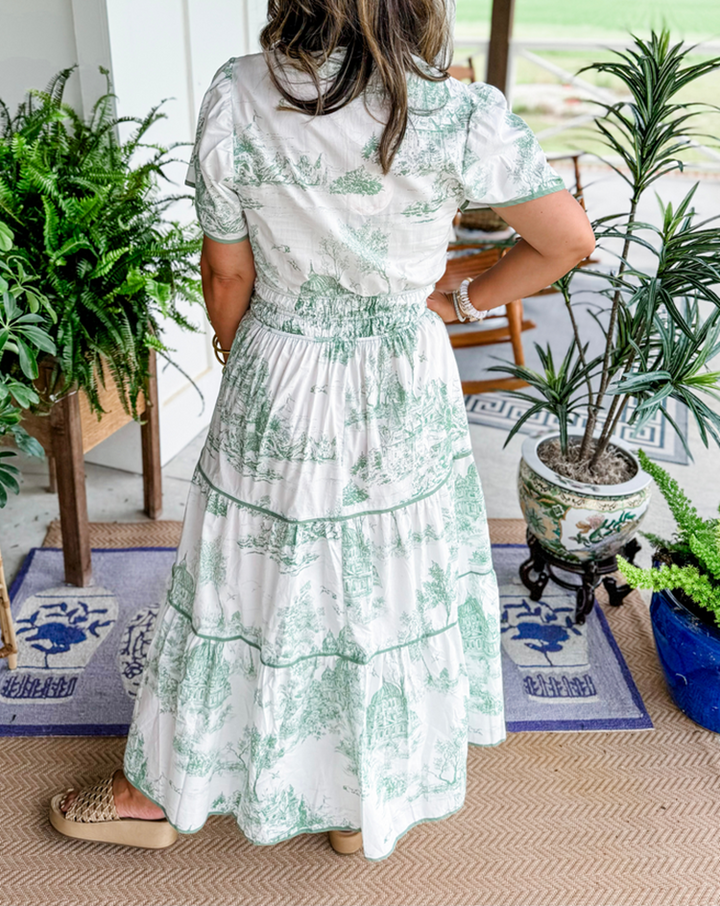 Camille™ | Klassisk Toile Maxi