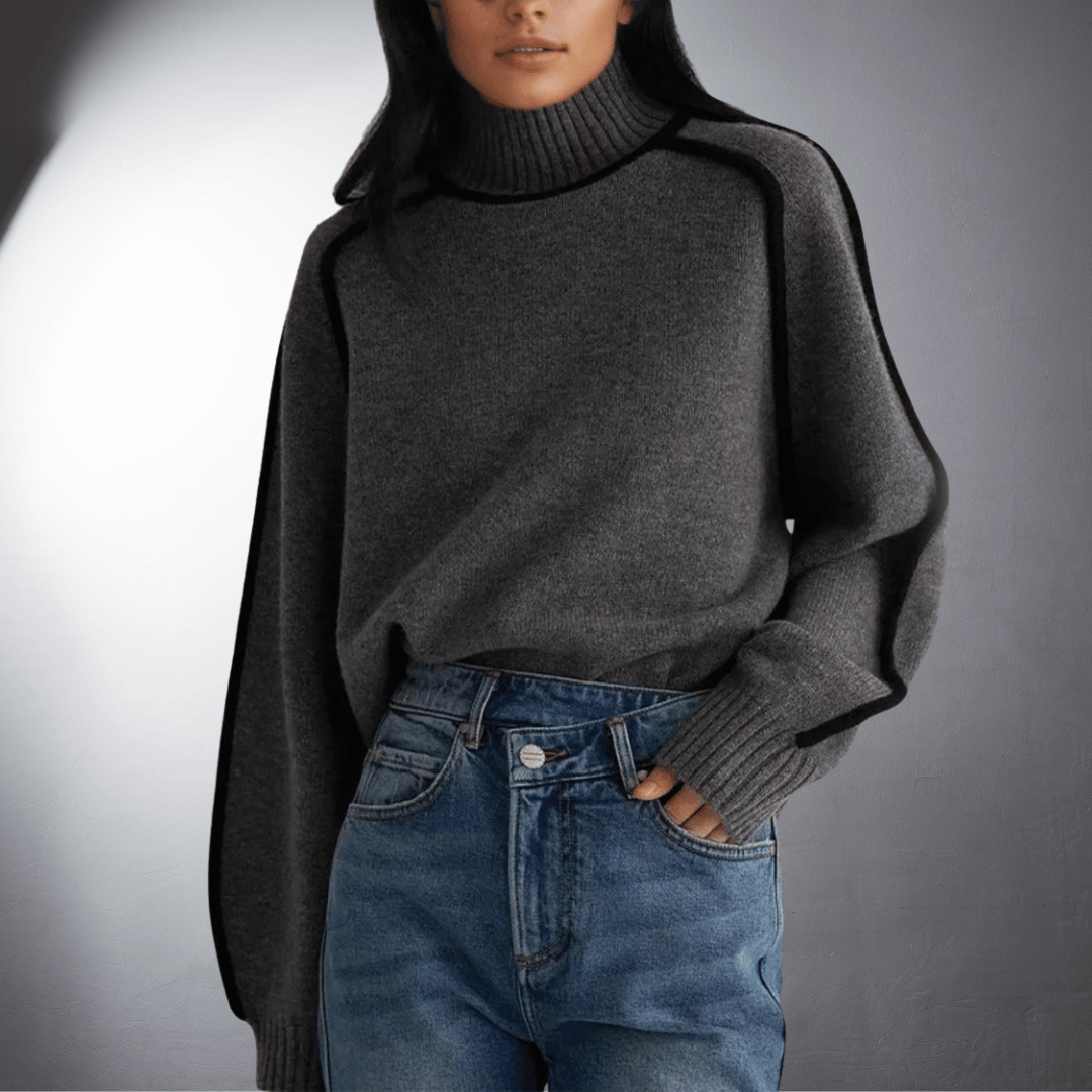 Celestia™ | Bio Turtleneck Sweater med Premium Komfort