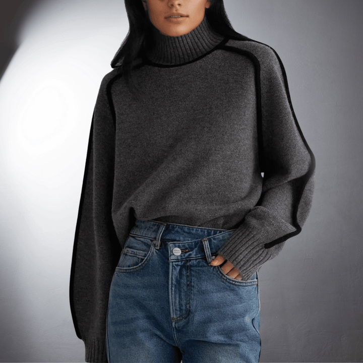 Celestia™ | Bio Turtleneck Sweater med Premium Komfort