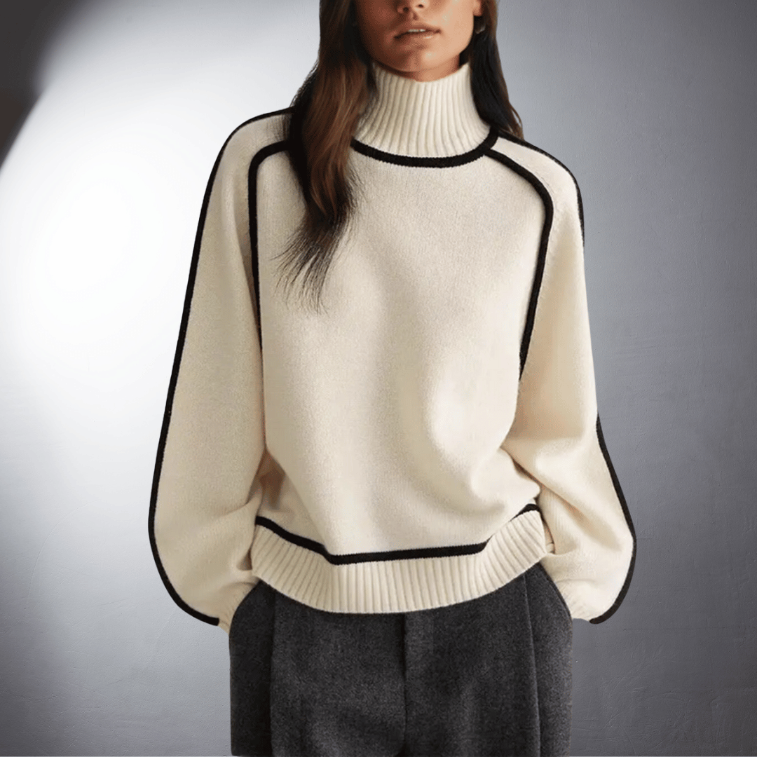 Celestia™ | Bio Turtleneck Sweater med Premium Komfort