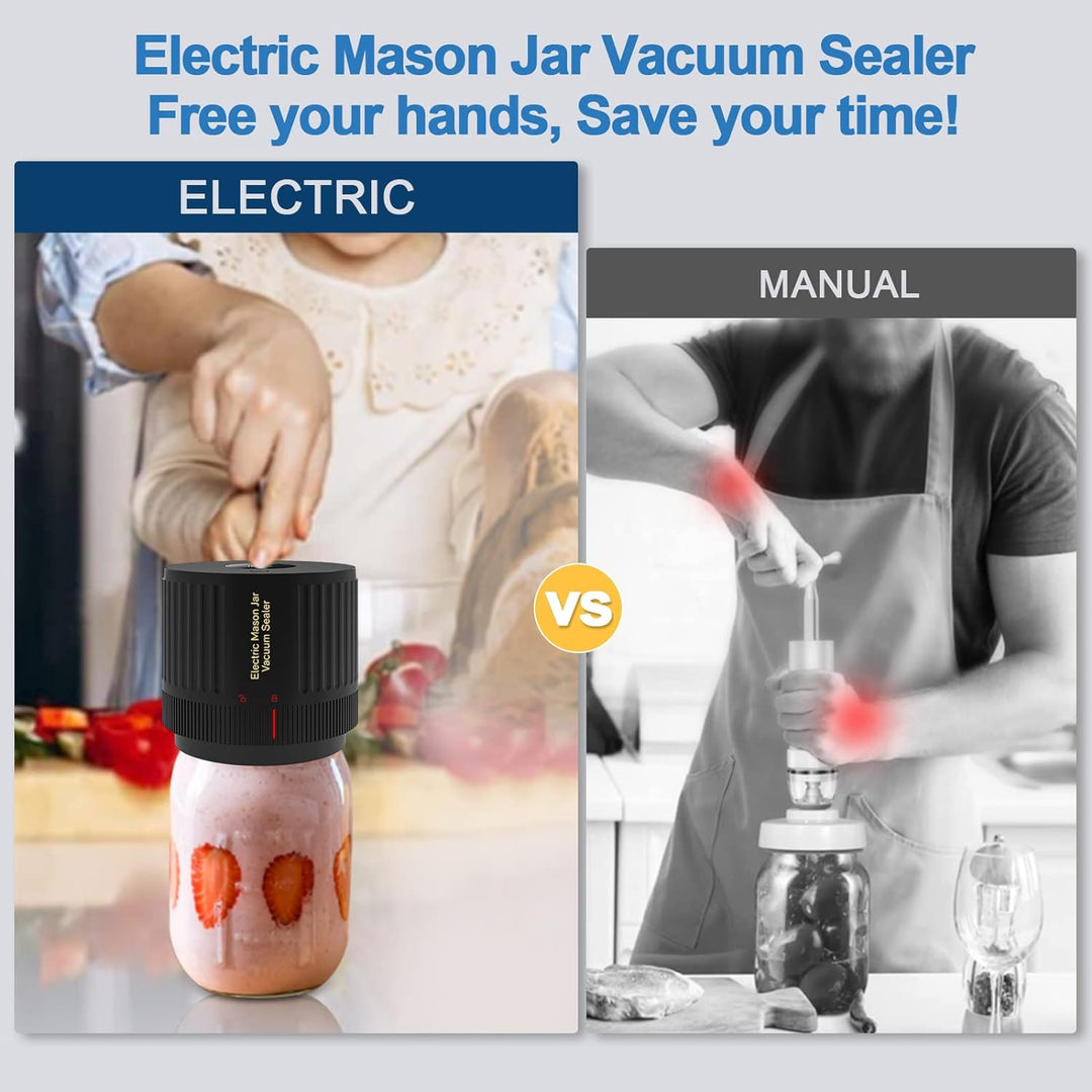 Elektrisk Vakuumforsegler til Glas med Enkel Betjening