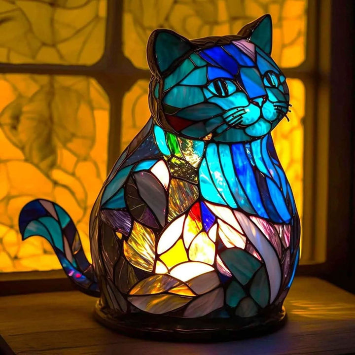 Hund-formet Dæmpbar LED Bordlampe i Mat Sort, Børstet Guld eller Sølv