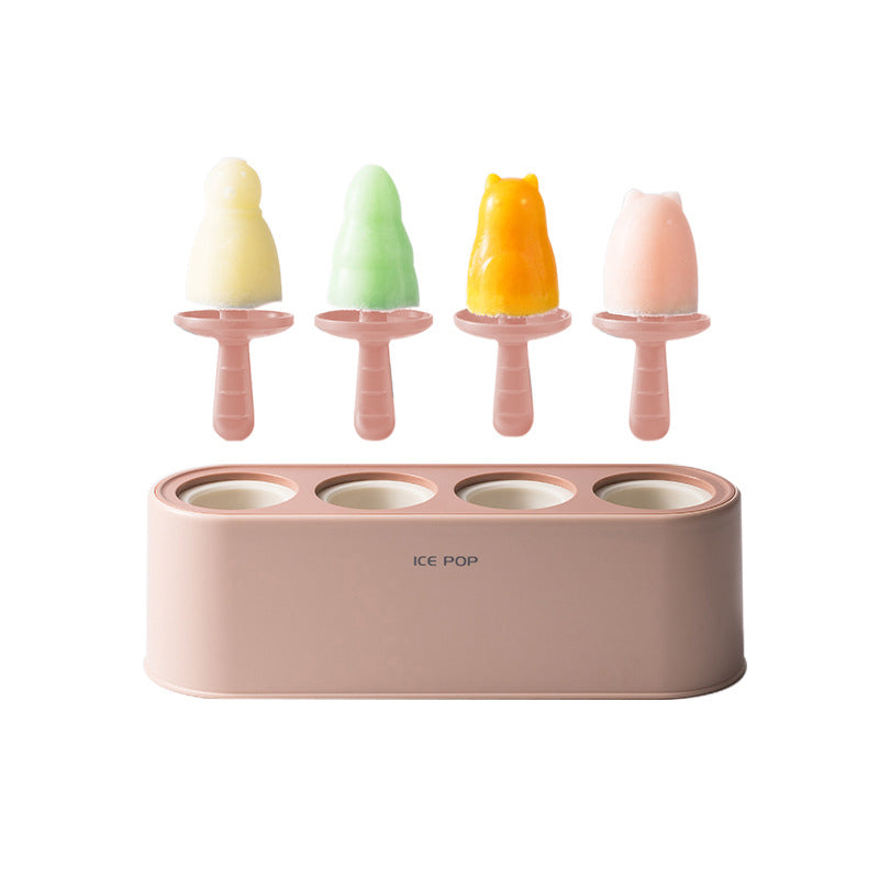Silikone Popsicle Form Sæt med Fangbakke