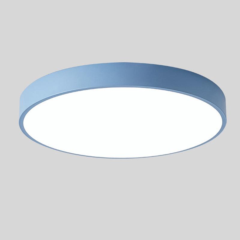 Træ Rund Loftlampe med Peberkage-design