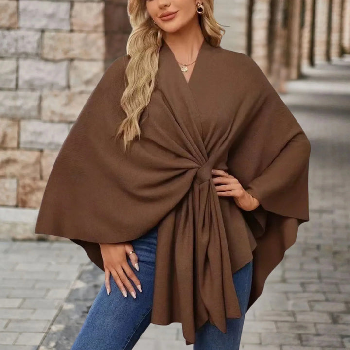 Briana™ | Elegant Draperet Poncho
