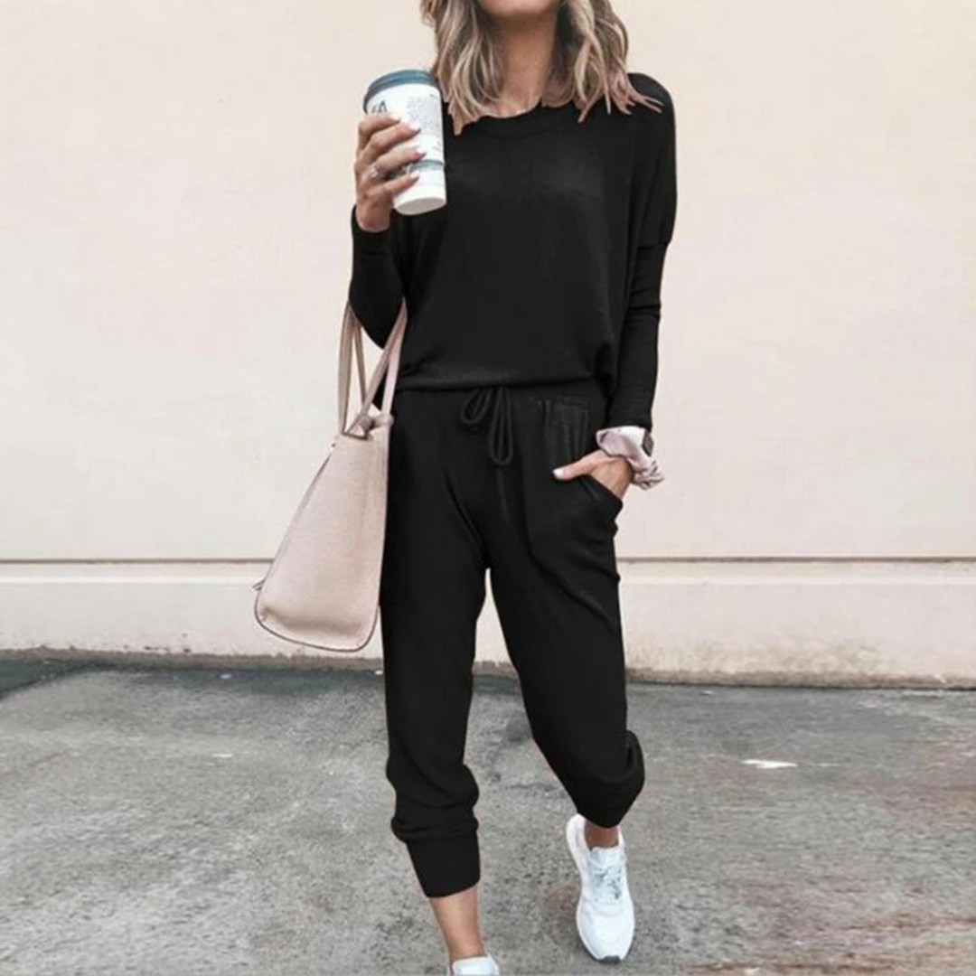 Nylie™ | Afslappet Jogger Lounge Sæt