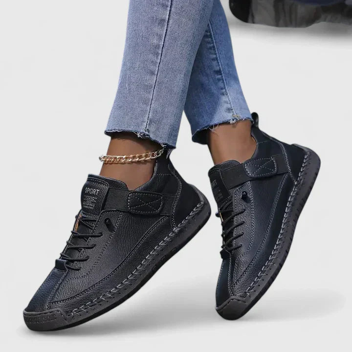 Jessica | Dame Lækre Chic Behagelige Snøresneakers