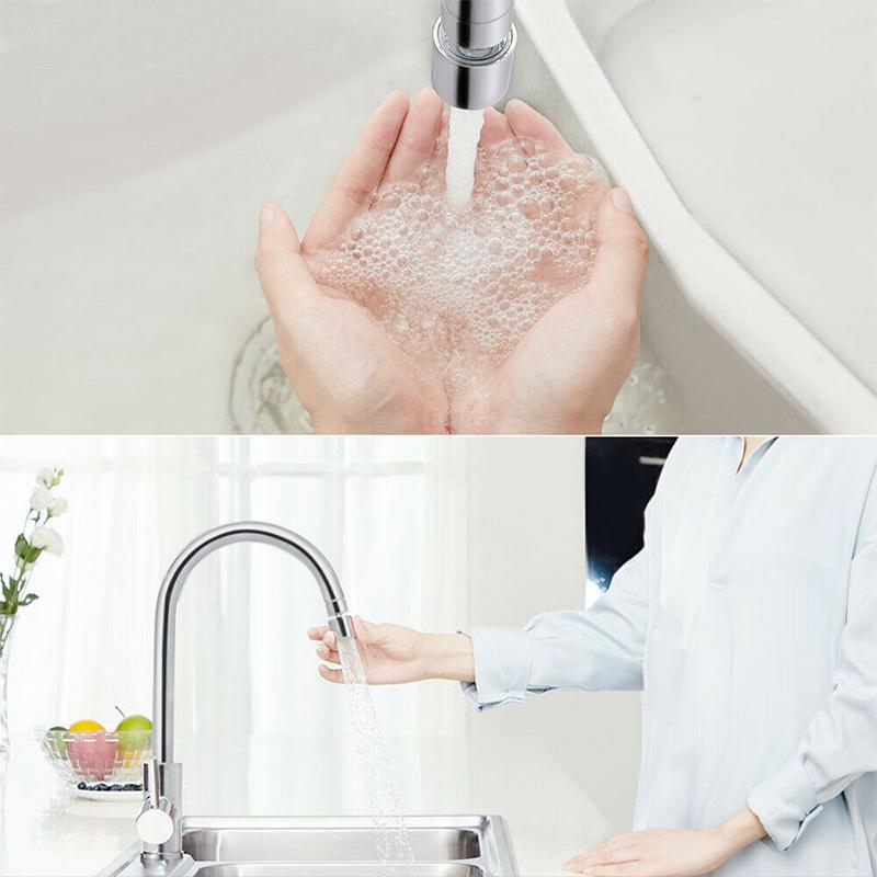 Drejeligt Vandhane Aerator med Dobbeltstrøm og Vandbesparelse