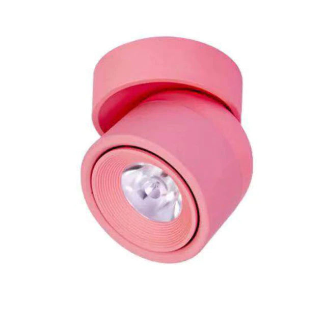 Dæmpbar Minimalistisk LED Spotlys med 340-Grad Rotation i Aluminium