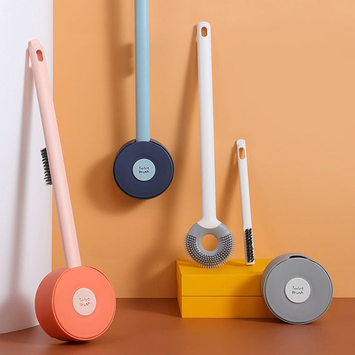 Lollipop Toiletbørste med Blødt TPR Hoved
