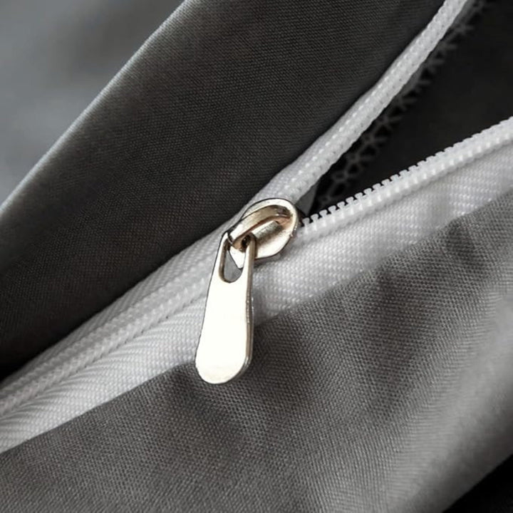 Chevron Mikrofiber Dynecover Sæt med Pudebetræk
