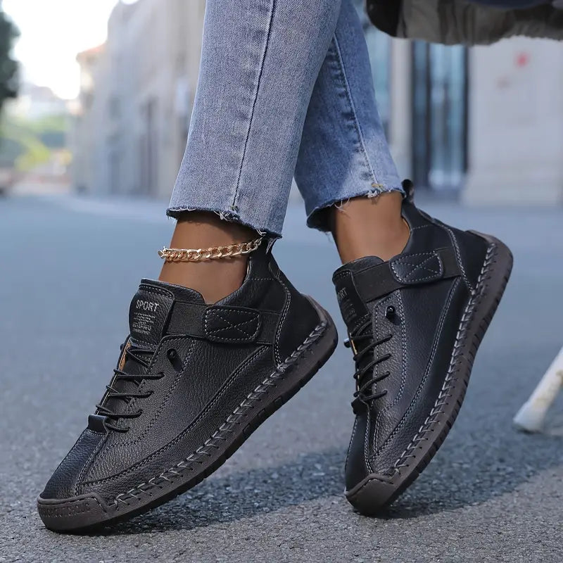 Andrea | Dame Orthopædiske Velcro Casual Sneakers