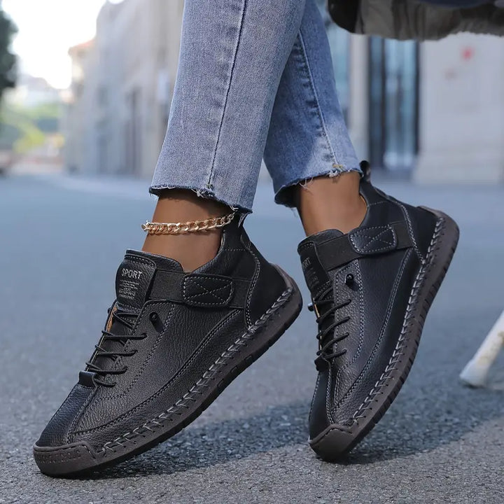 Andrea | Dame Orthopædiske Velcro Casual Sneakers