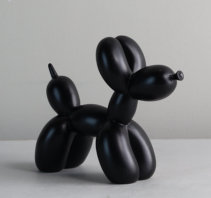 Håndlavet Skandinavisk Ballonhund Figurine i Resin